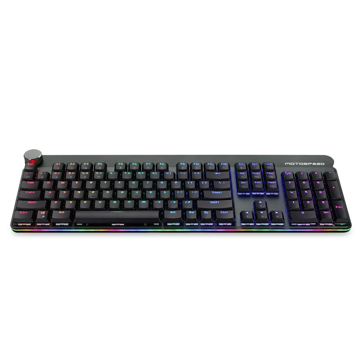 Tastiera Motospeed GK81RGB Outemu Nero