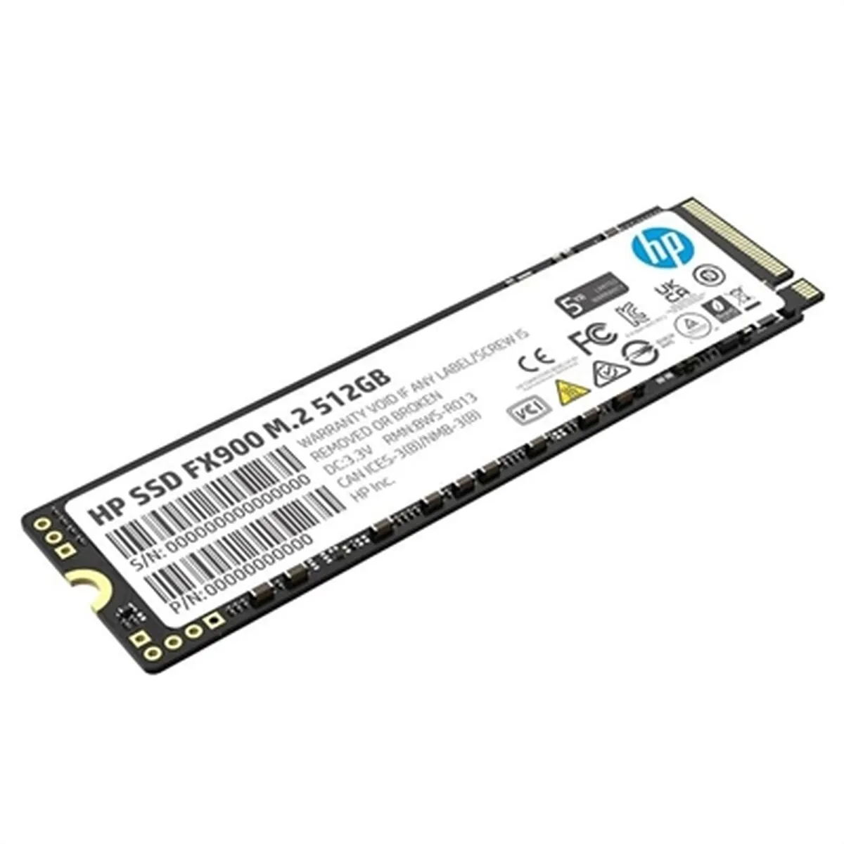 Hard Disk HP FX900 SSD TLC 3D NAND 500 GB SSD