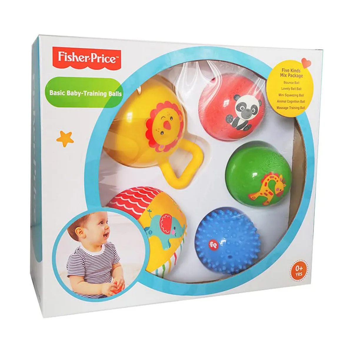 Palline Fisher Price animali