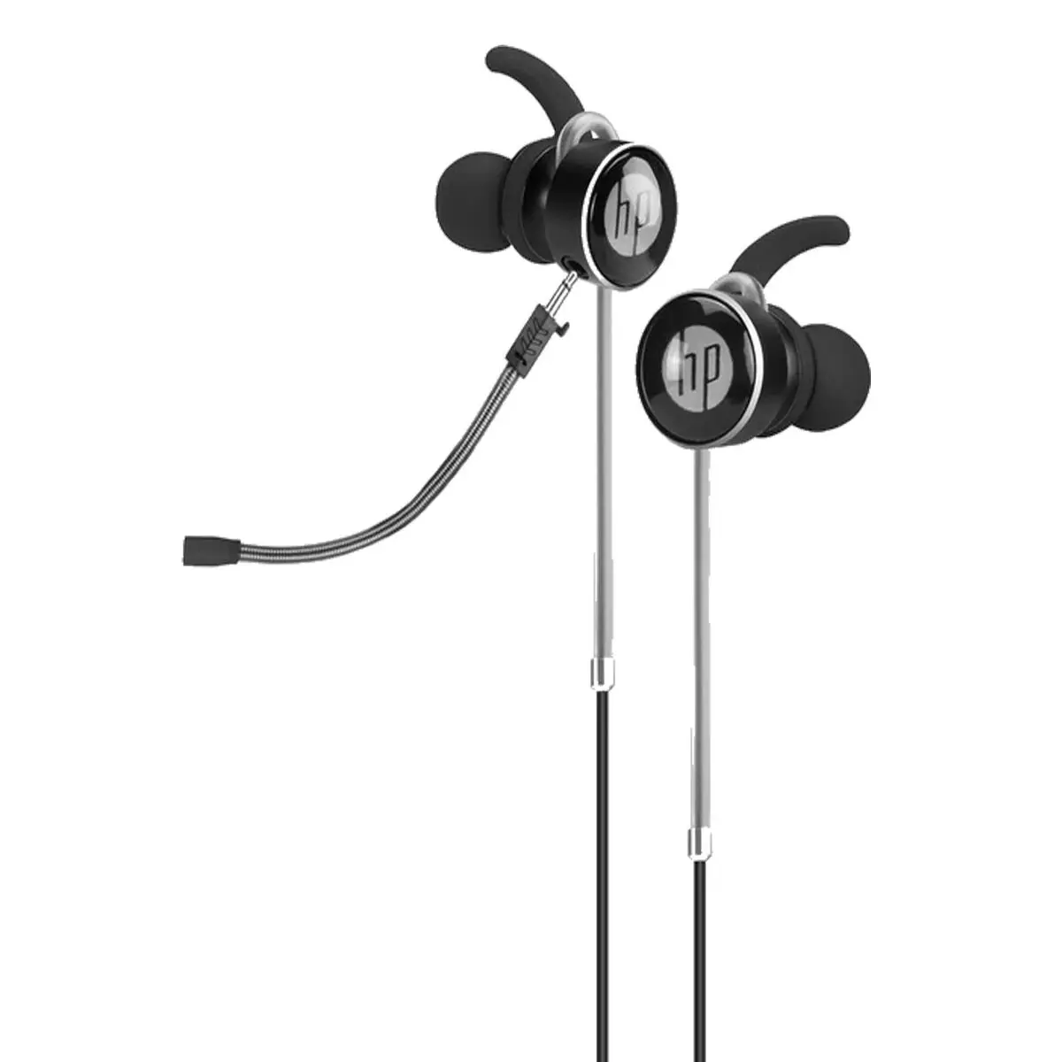 Auricolari con Microfono HP DHE-7004 Nero