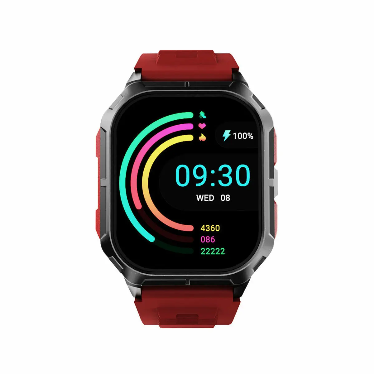 Smartwatch ULTRA 3 41 mm Nero Rosso