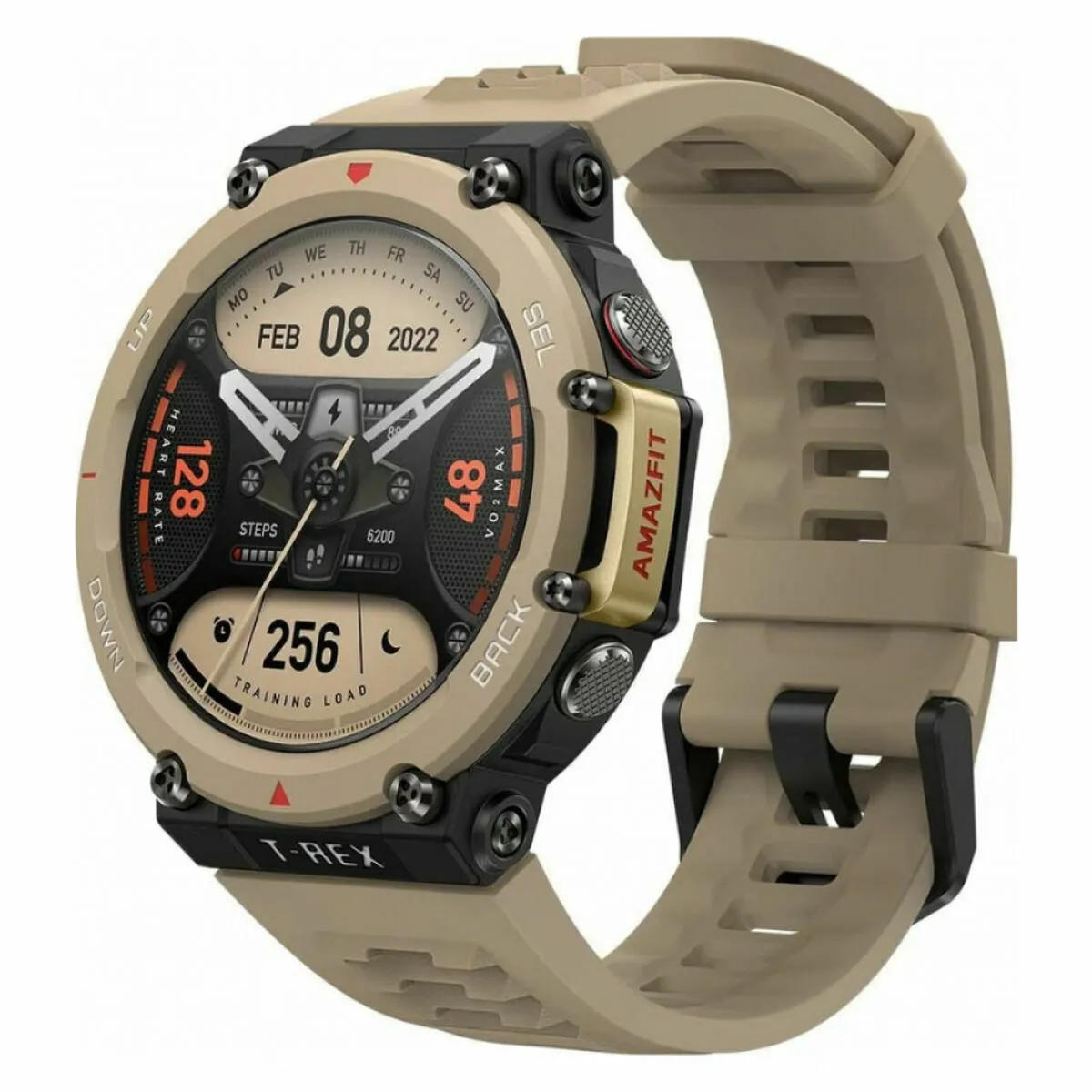 Smartwatch Amazfit T-Rex 2 Nero Beige 1,39"