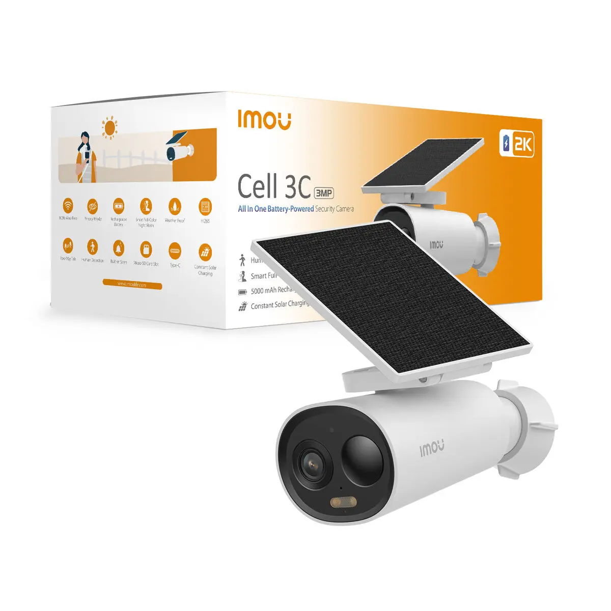 Fotocamera IP Imou Cell 3C All-in-