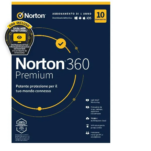 NORTON 360 PREMIUM 10DEV 1Y AMAZON