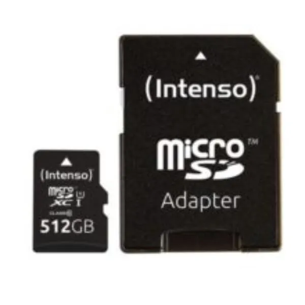 MICRO SD CON ADATTATORE 512GB UHS-I