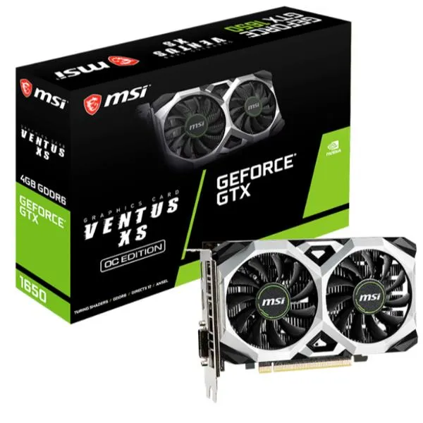 GEFORCE GTX 1650 D6 VENTUS XS OC