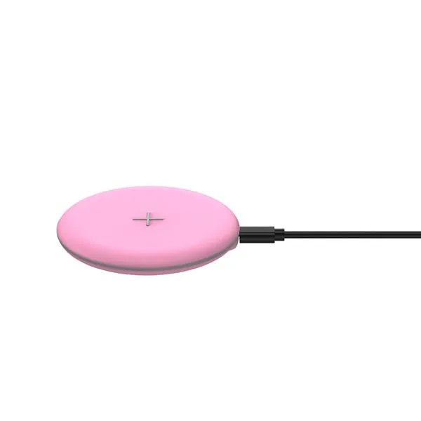 WIRELESS CHARGER PAD 10W PINK