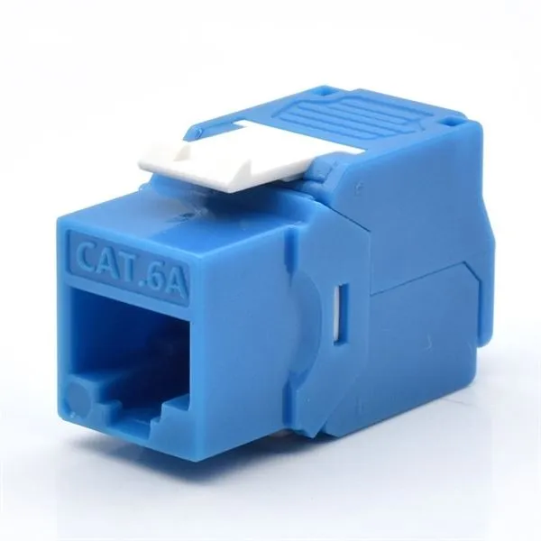 PRESA RJ45U CAT.6A  BLU