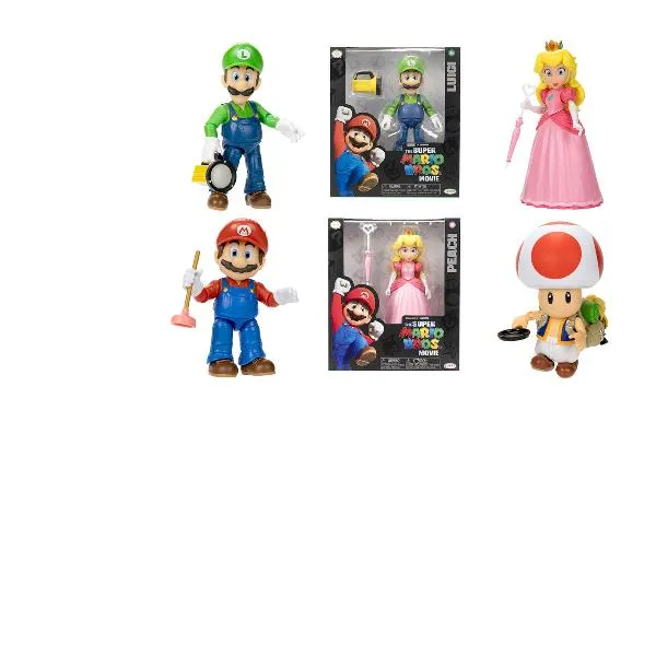 SUPERMARIOMOVIE- PERSACC 13CM ASST