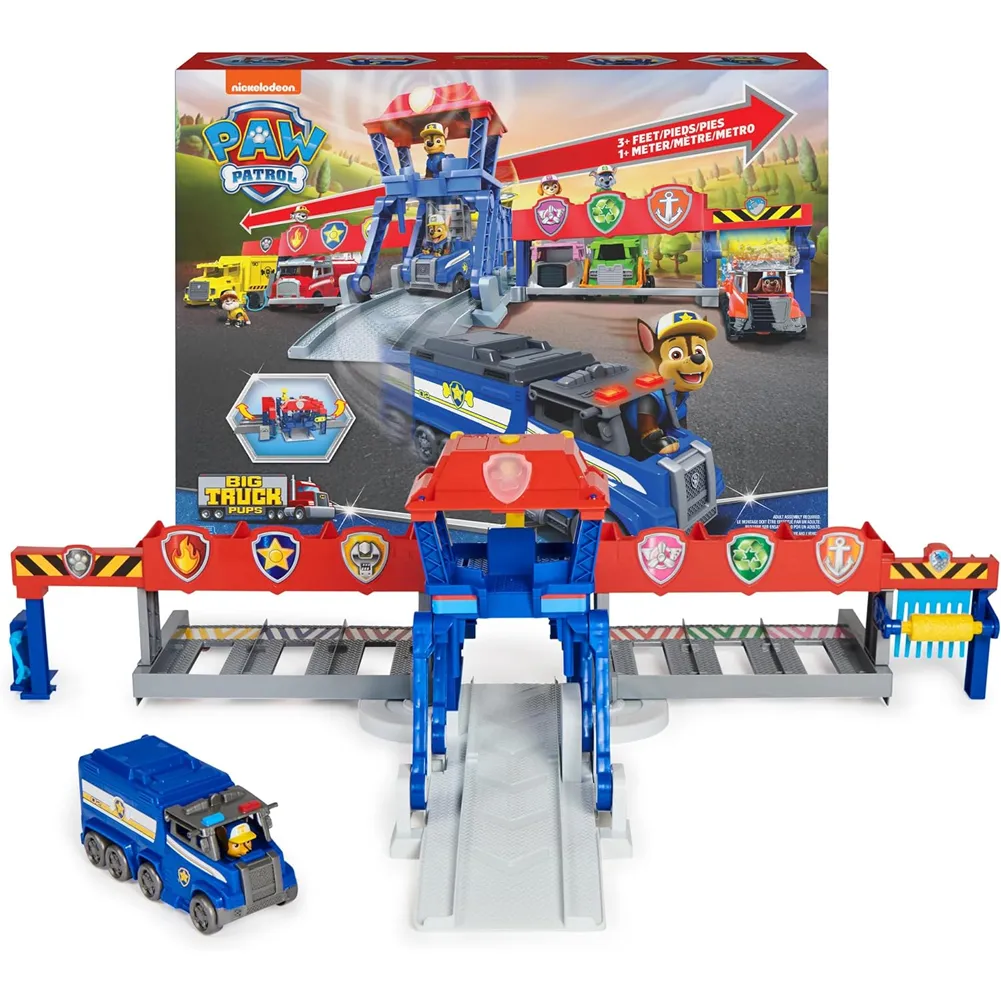 Paw Patrol Big Rig Highway Rescue Playset Trasformabile Gioco Idea Regalo (1)