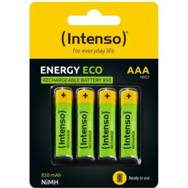 AAA HR03 4PCS BLISTER 1000MAH