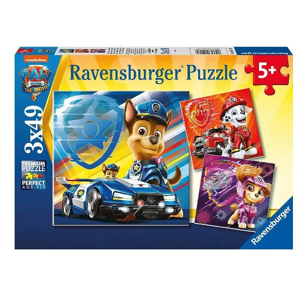 PAW PATROL MOVIE - 3X49PZ