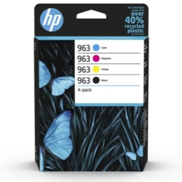 HP 963 CMYK ORIGINAL INK  4-PACK