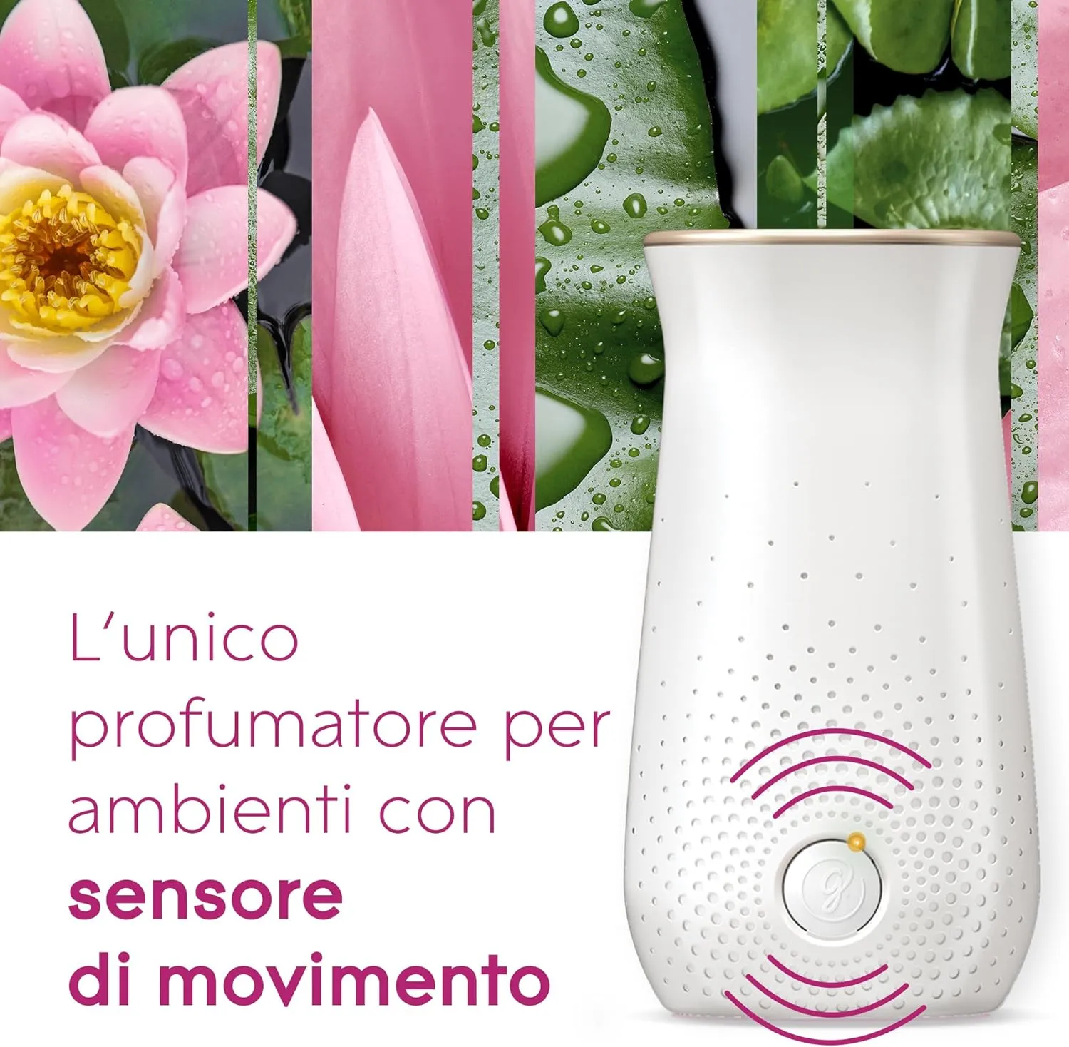 Glade Sense & Spray Profumatore Ambiente con sensore di movimento Relaxing Zen (1)