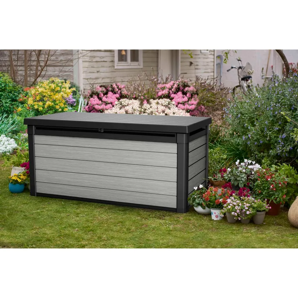 Keter Contenitore da Giardino Denali 570L Antracite