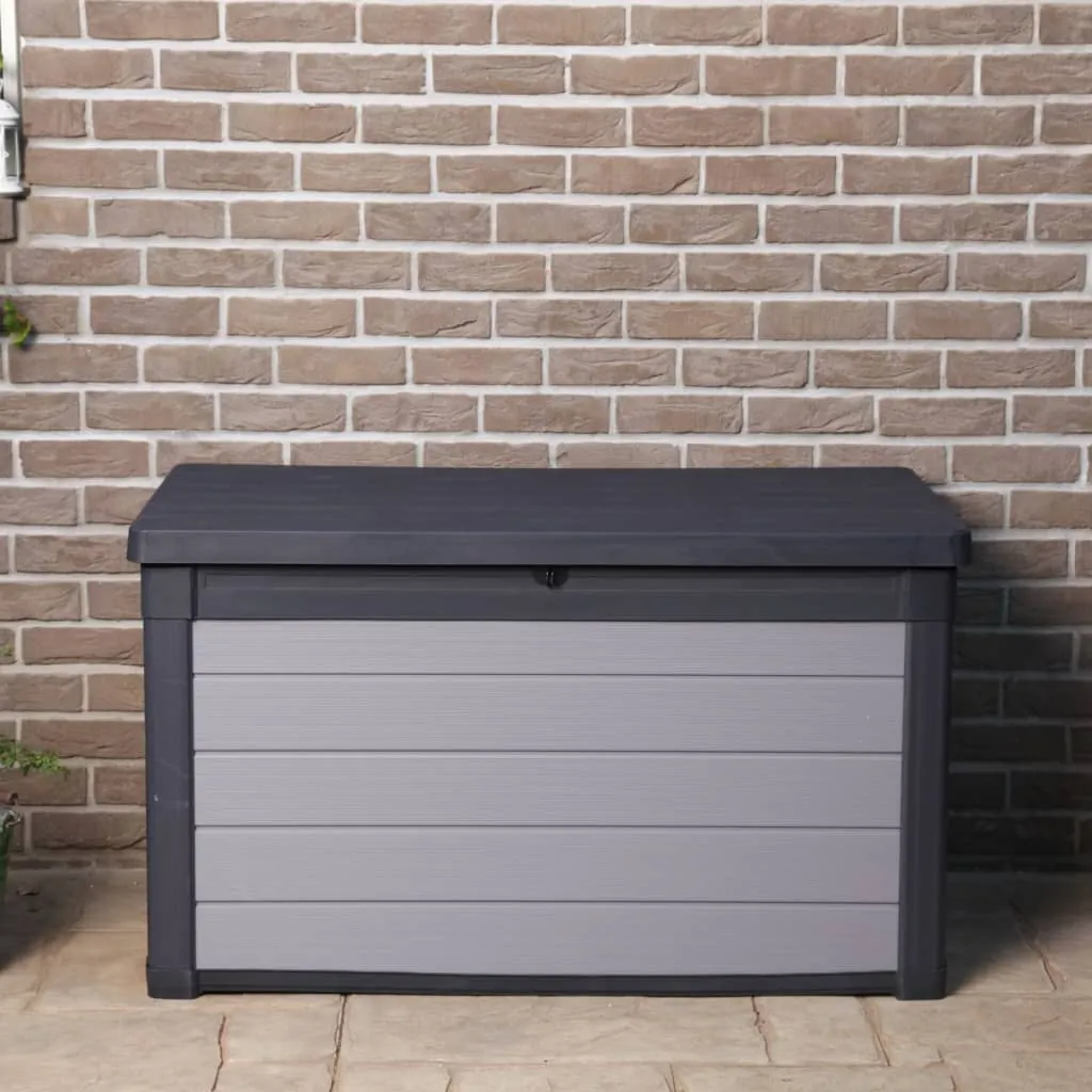 Keter Contenitore da Giardino Premier 380 L Grigio