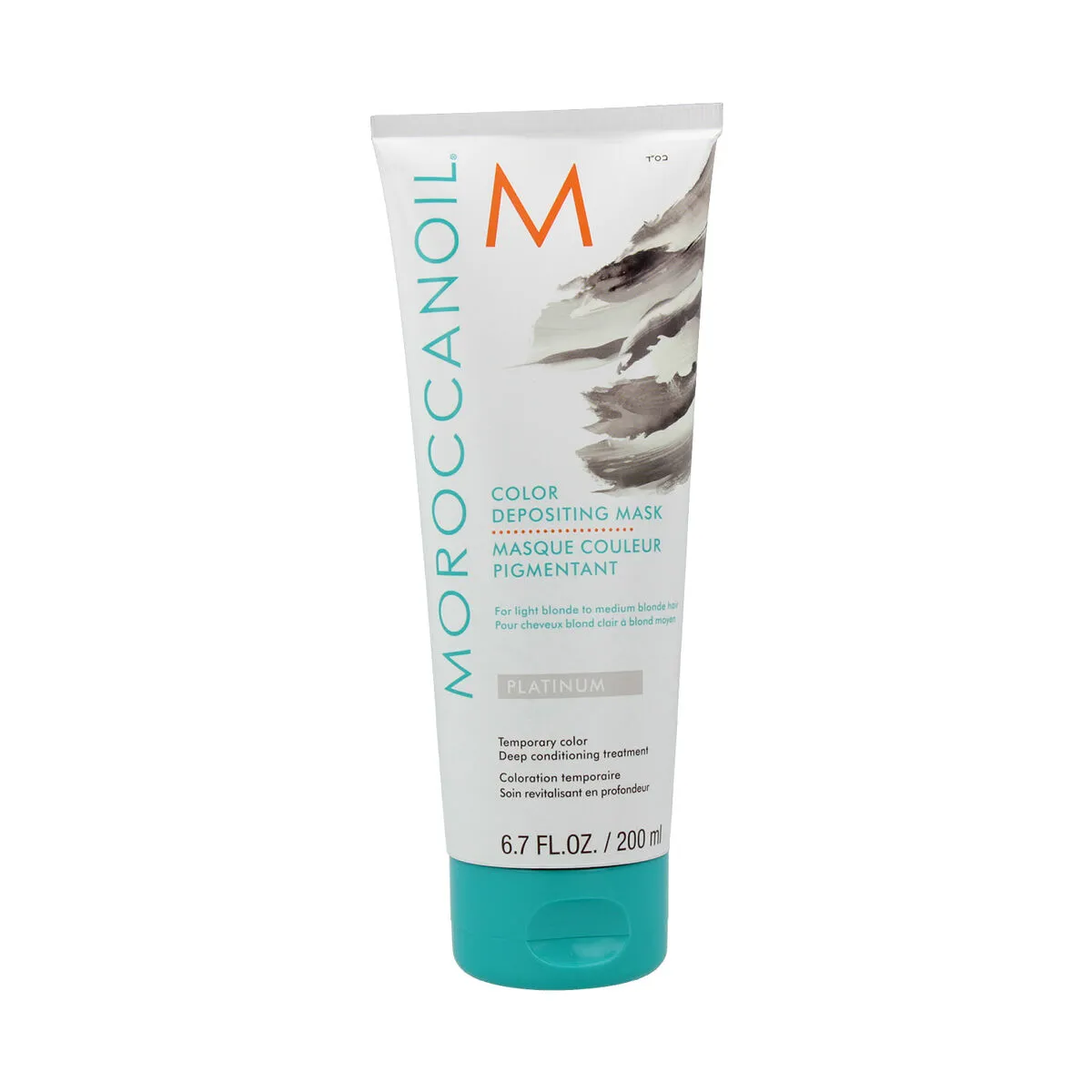 Maschera per Capelli Moroccanoil Depositing Platinum 200 ml