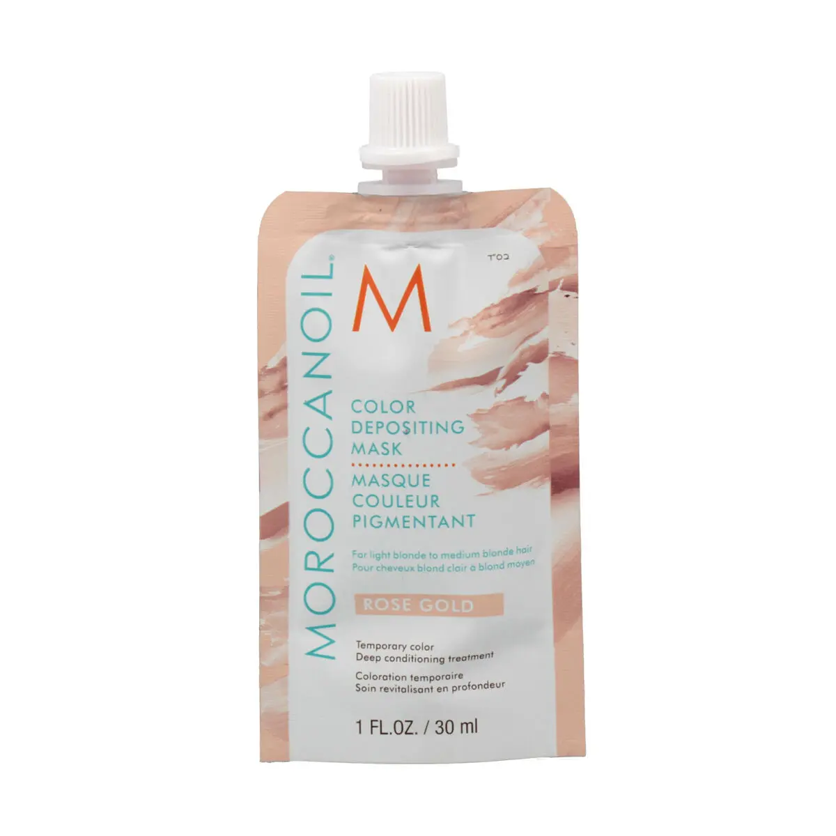 Maschera per Capelli Moroccanoil Color Depositing 30 ml Oro rosa