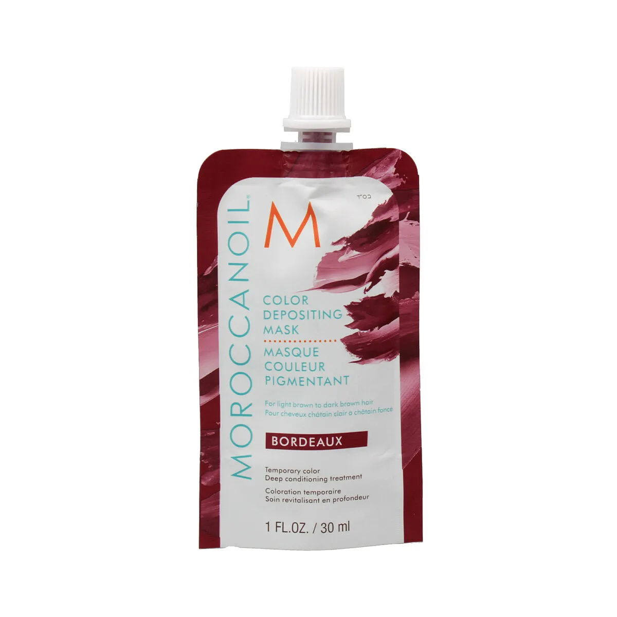 Maschera per Capelli Moroccanoil Depositing Bordeaux 30 ml