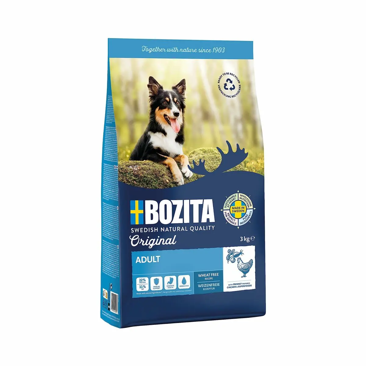 mangime Bozita Original Adult Pollo Pollo 3 Kg