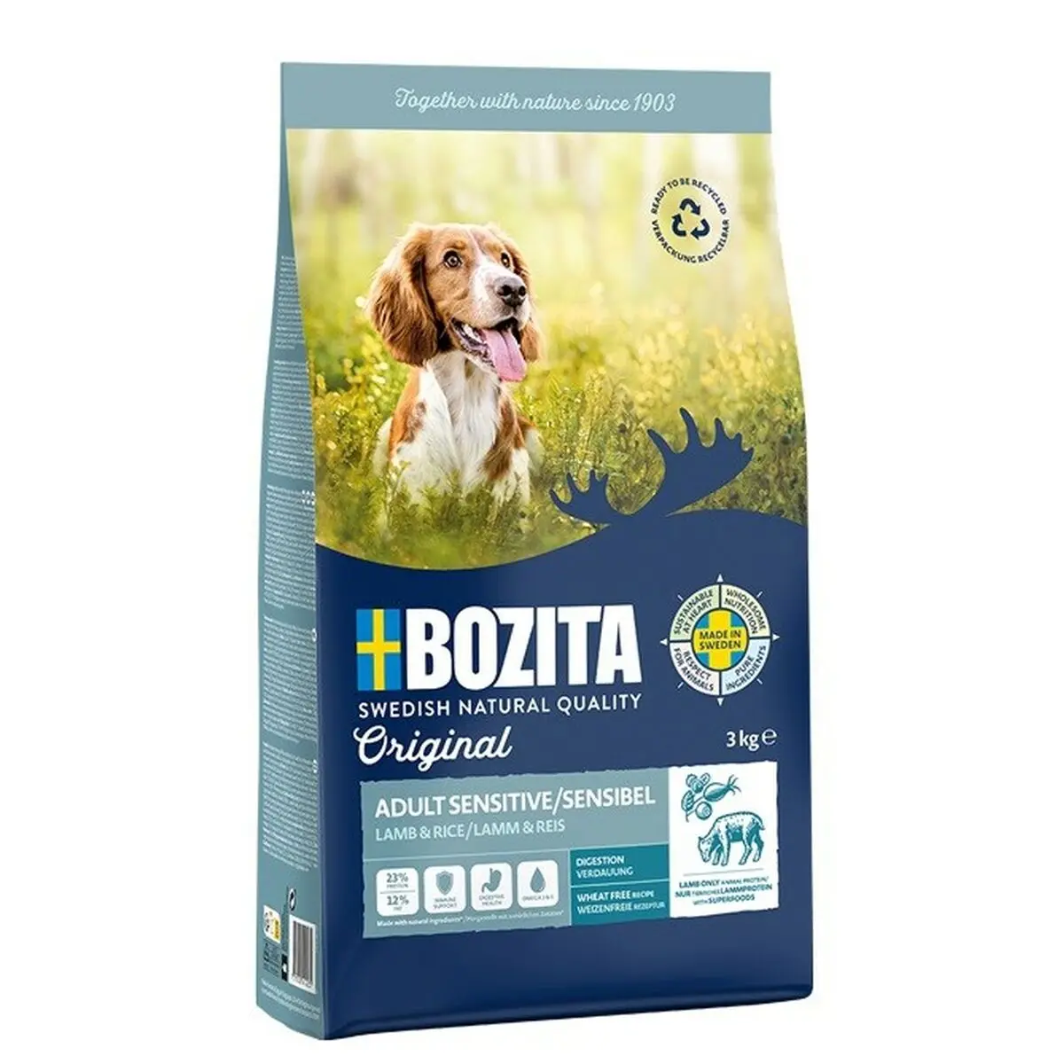 Io penso Bozita Lamb and rice Agnello 3 Kg