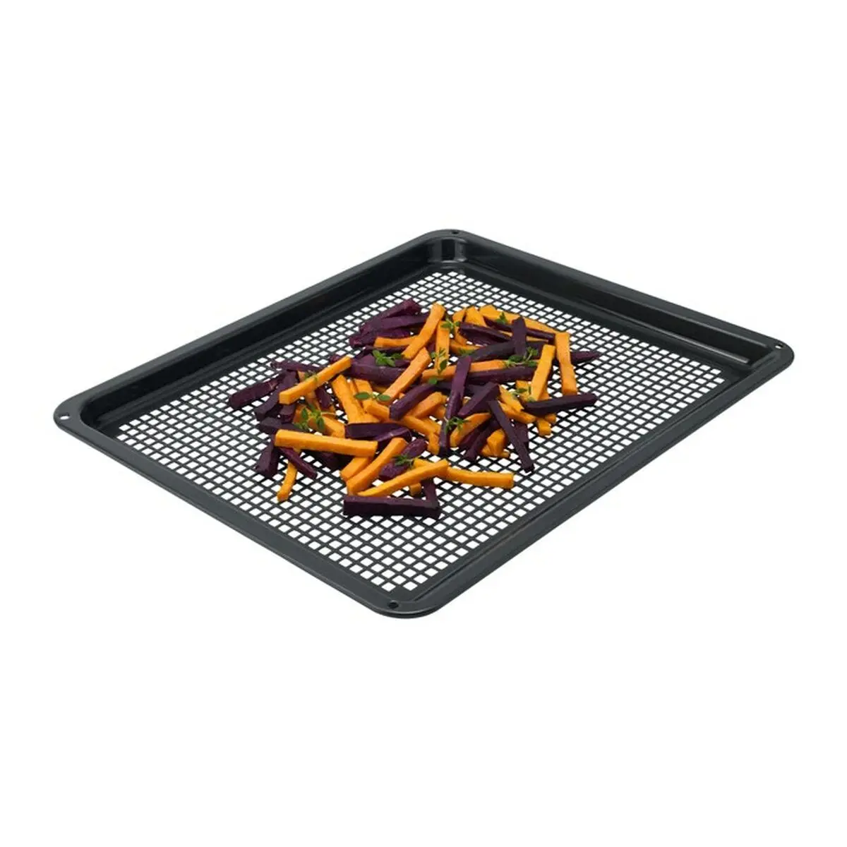 Vassoio da Forno AEG A9OOAF00 Nero 45 x 2,5 x 38,5 cm Acciaio inossidabile (1 Pezzi)