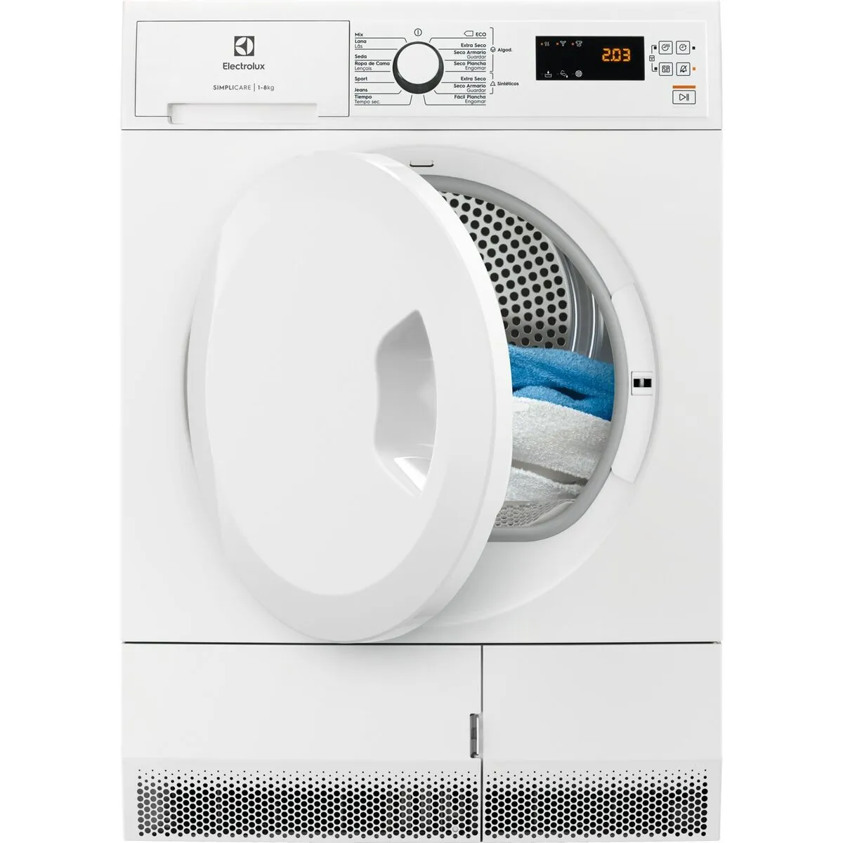 Asciugatrice a condensazione Electrolux Bianco 8 kg