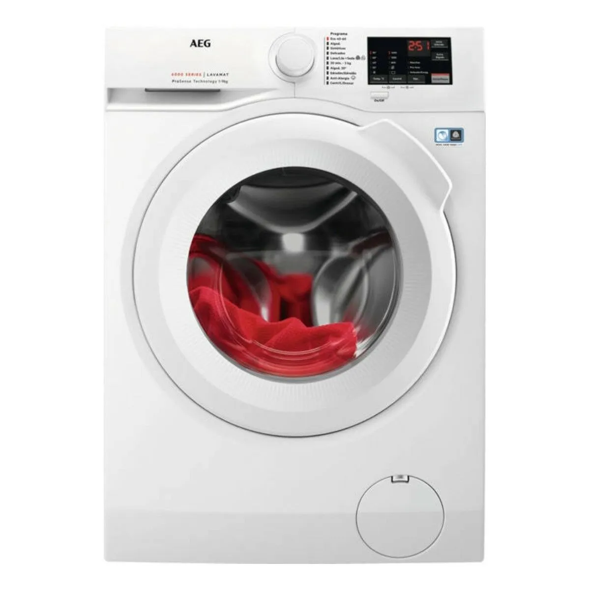 Lavatrice AEG L6FBI947P 9 kg 1400 rpm Bianco 1400 rpm 9 kg