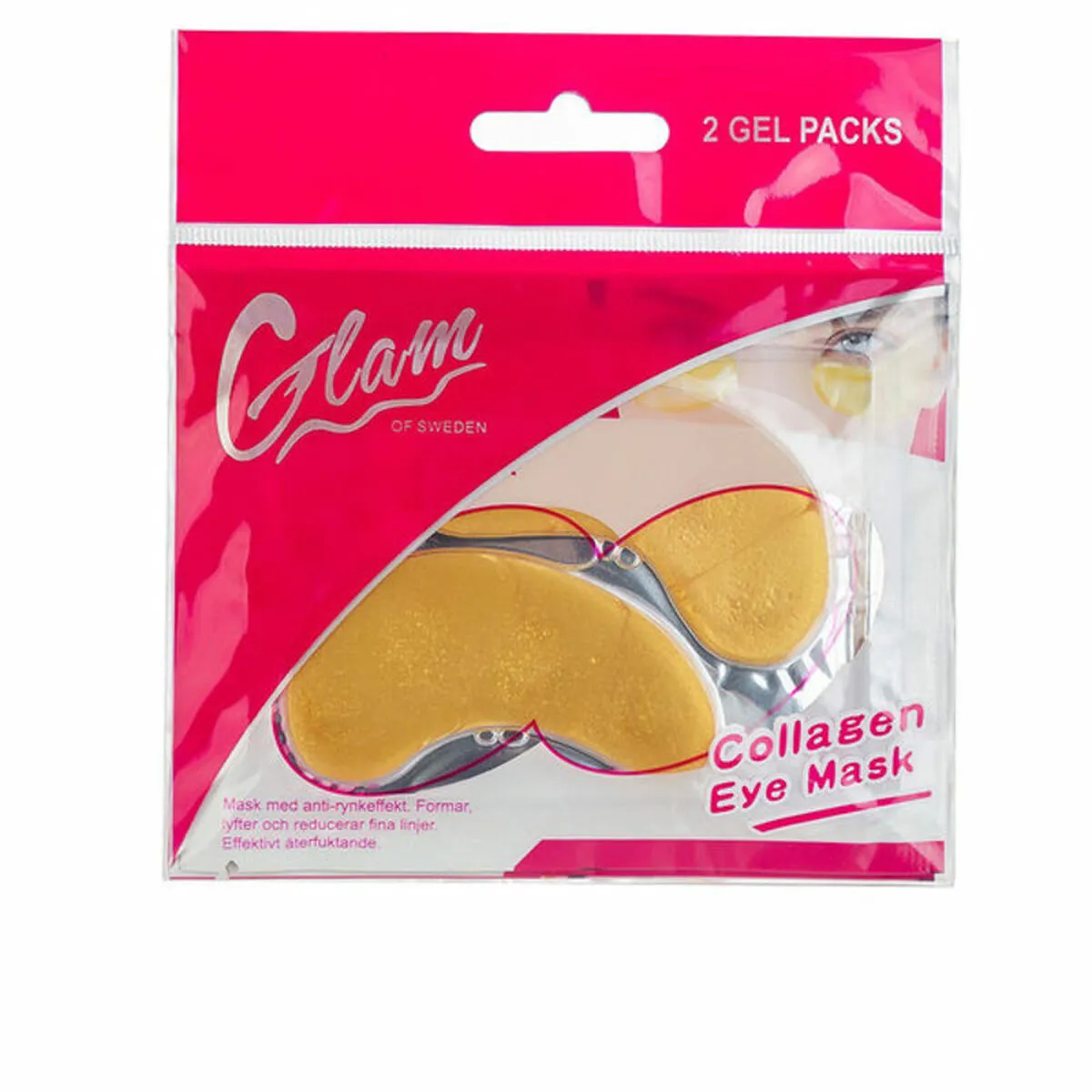 Maschera per il Contorno Occhi Gold Glam Of Sweden (8 x 2 gr)