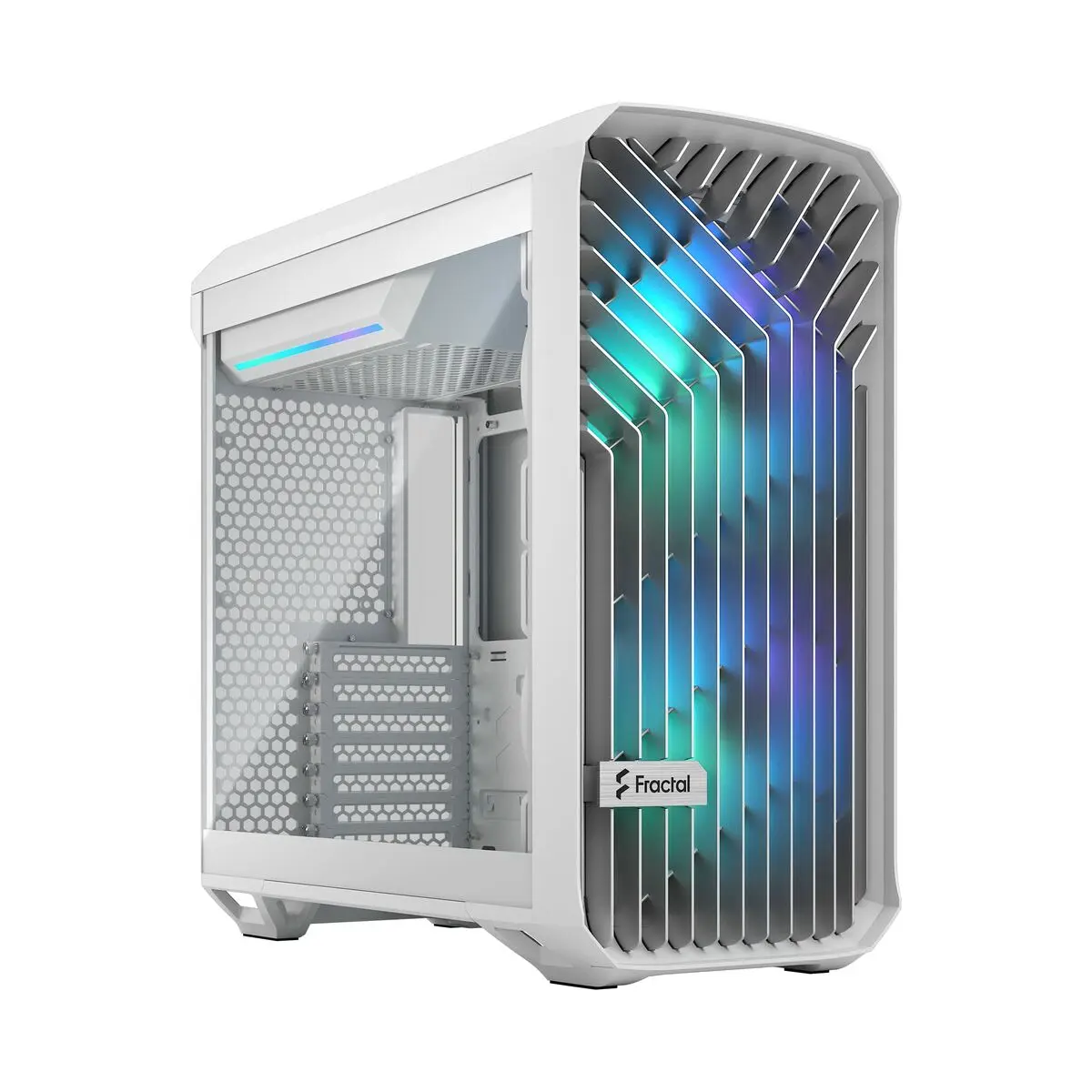 Case computer desktop ATX Fractal Design Torrent Compact Bianco