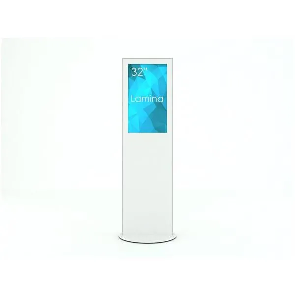 TOTEM LAMINA 4K 32 BIANCO