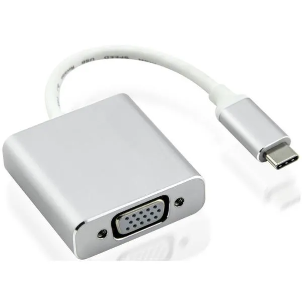 ADATT. USB3.1 C M /VGA F