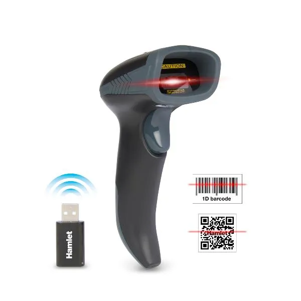 BARCODE SCANNER IND WRLS 2,4 GHZ BT