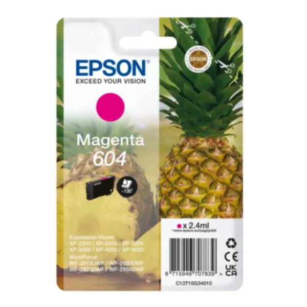 CARTUCCE INK ANANAS MAGENTA 604