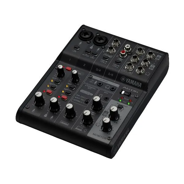 MIXER LIVE STREAMING AG06 MK2 NERO