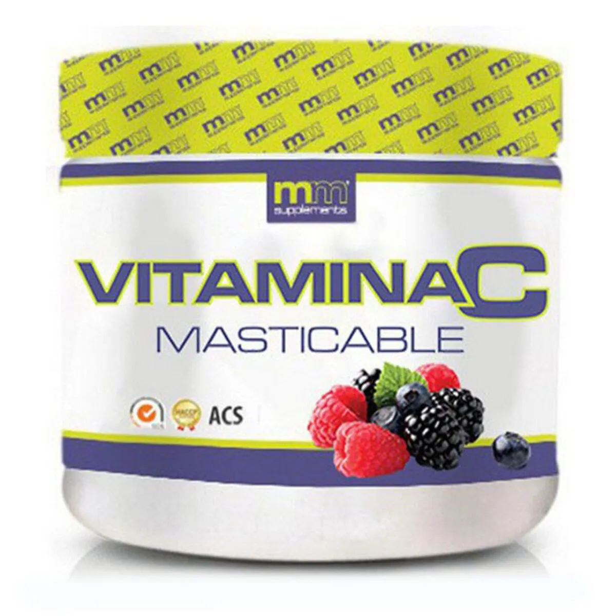 Vitamina C MM Supplements Frutti di bosco (150 uds)