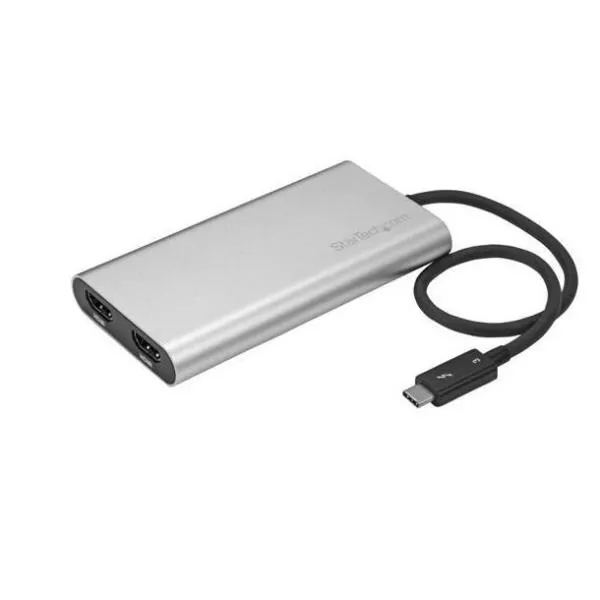 ADATTATORE THUNDERBOLT 3 A DOPPIO