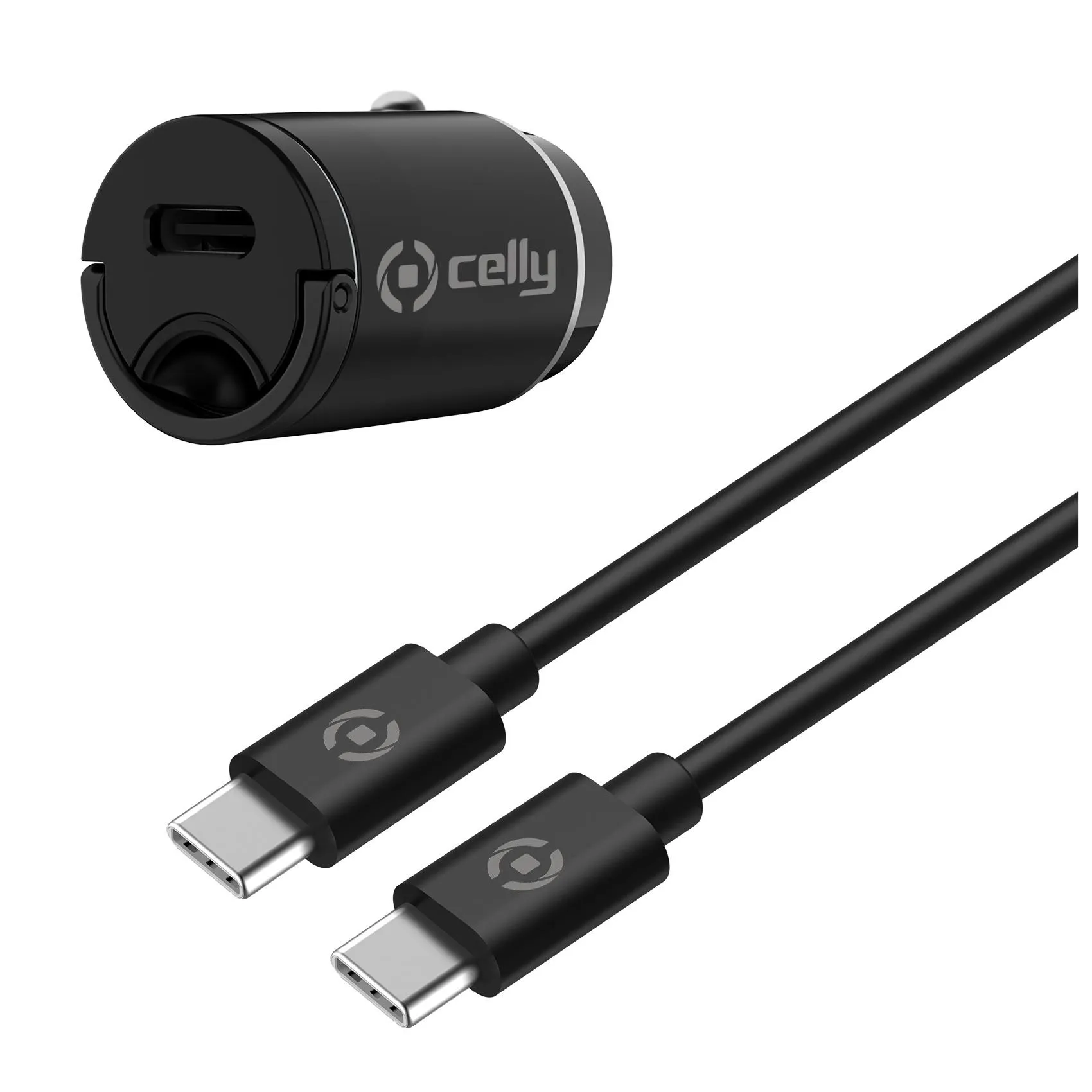 KIT USB-C CAR CHARGUSB-C CABLE 20W