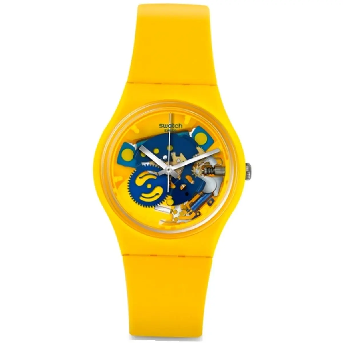 Orologio Uomo Swatch GJ136 (Ø 36 mm) Giallo