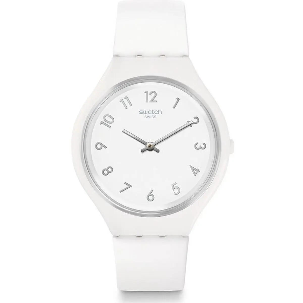 Orologio Uomo Swatch SVUW101 Bianco (Ø 40 mm)