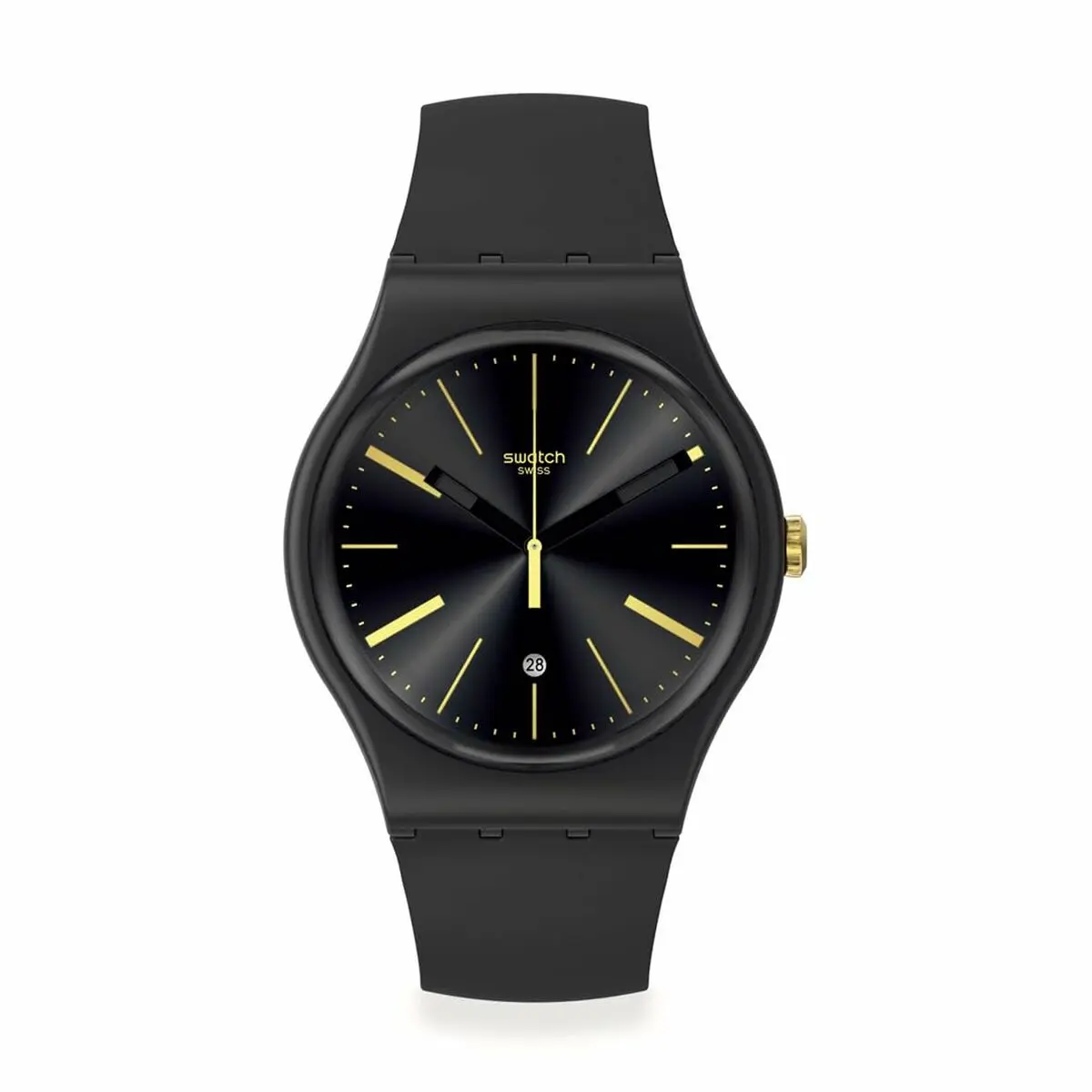 Orologio Unisex Swatch SO29B403 Nero