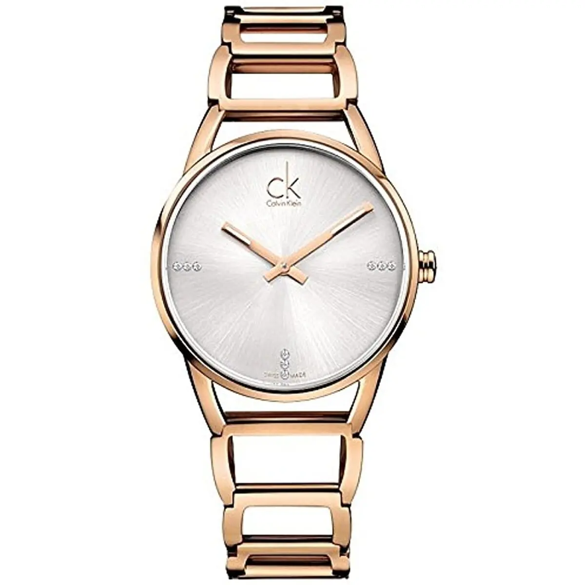 Orologio Donna Calvin Klein STATELY - 9 DIAMONDS (Ø 34 mm)