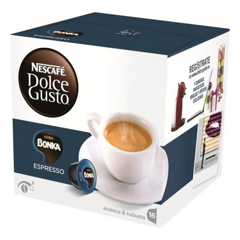 Confezione Espresso Bonka Nescafé Dolce Gusto 16564 (16 uds)