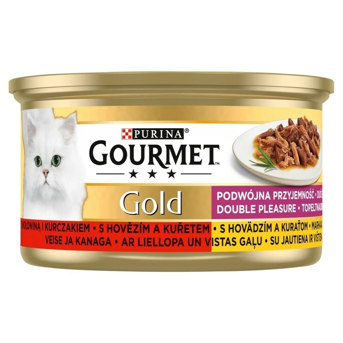 Cibo per gatti Purina Gourmet Gold Pollo Carne di vitello 85 g