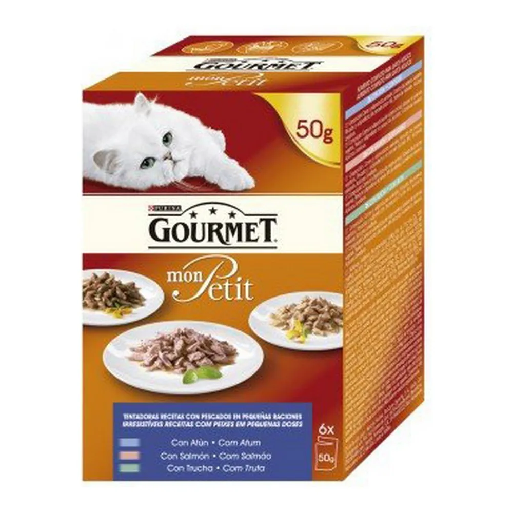 Cibo per gatti Purina Monpetit (6 x 50 g)