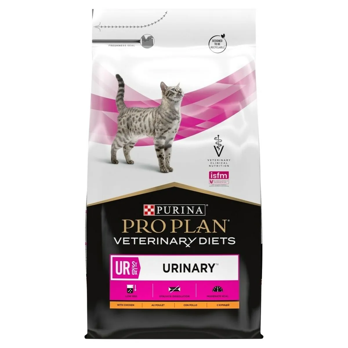 Cibo per gatti Purina VETERINARY DIETS Feline UR Urinary Adulto Pollo 5 kg