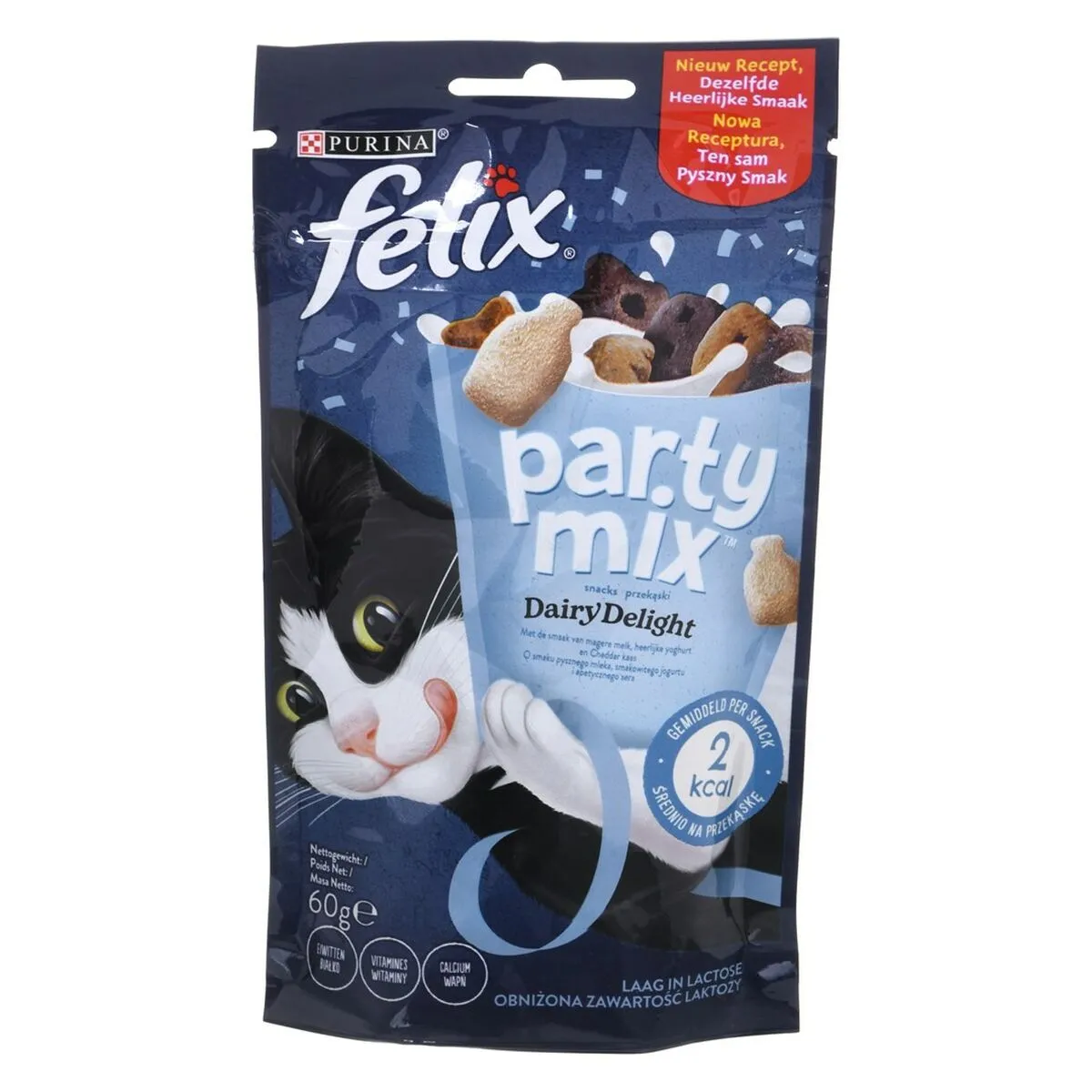 Cibo per gatti Purina Party Mix Dairy Delight Carne