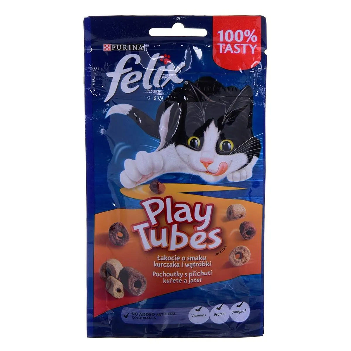 Cibo per gatti Purina Play Tubes Pollo