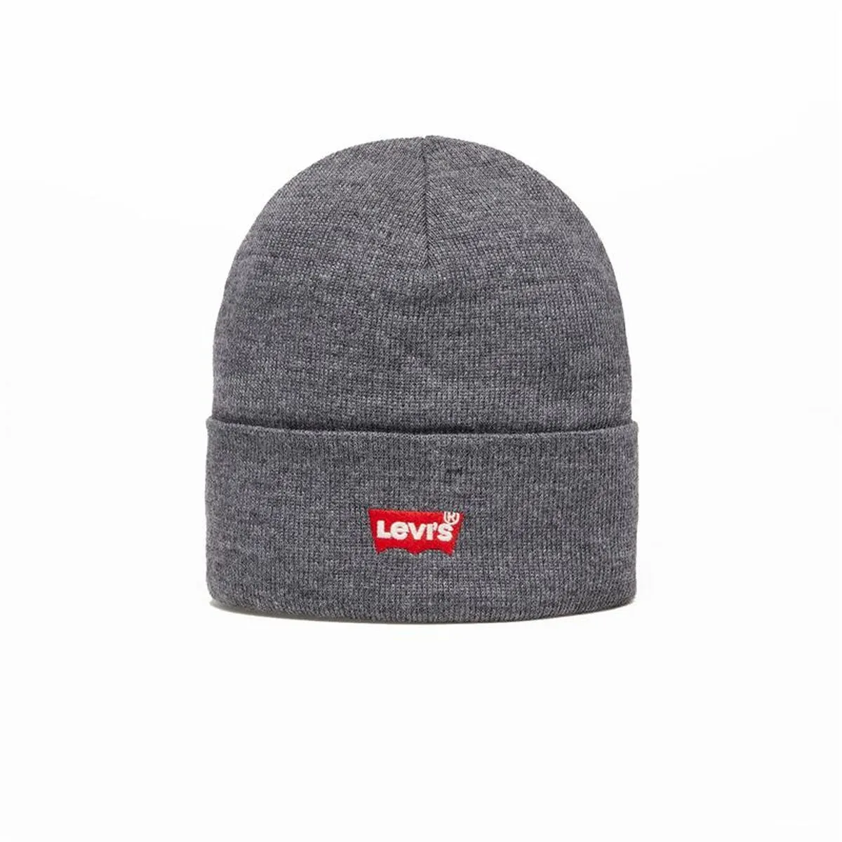 Cappello Sportivo Levi's Batwing Embroidered Beanie Grigio scuro Taglia unica