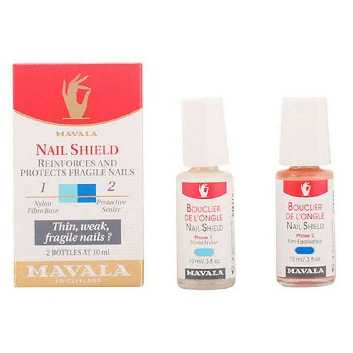 Set da Trucco Mavala Fortalecedor Uñas 2 Pezzi 2 Unità